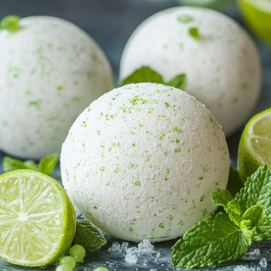 Coconut + Lime Bath Bomb